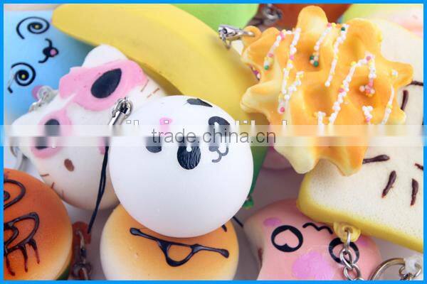 Stress relase squishy Kawaii toys 15pcs/set PU Soft squishy slow rising toys