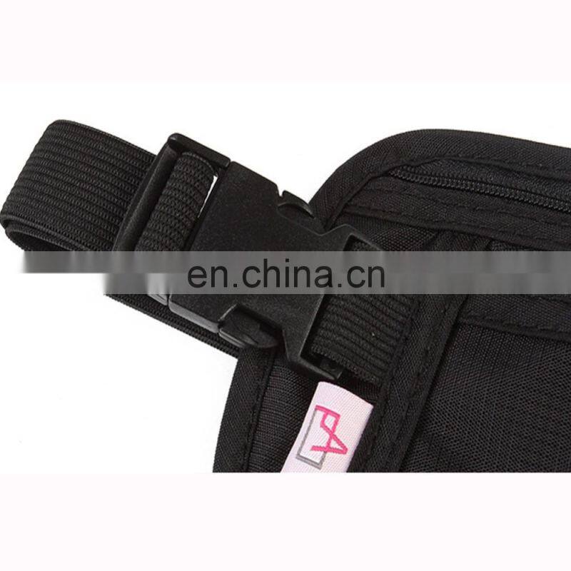 Aifan Black Ripstop Nylon Rfid Blocking Travel Stock Passport Holder