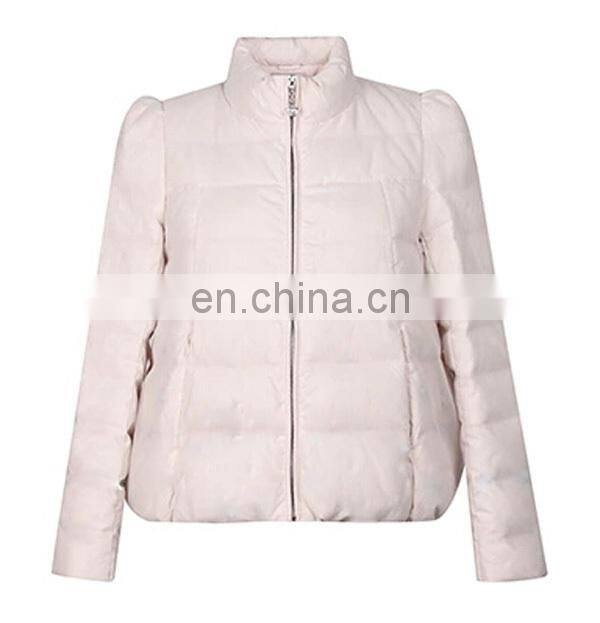 ladies new design cute lightweight down jacket