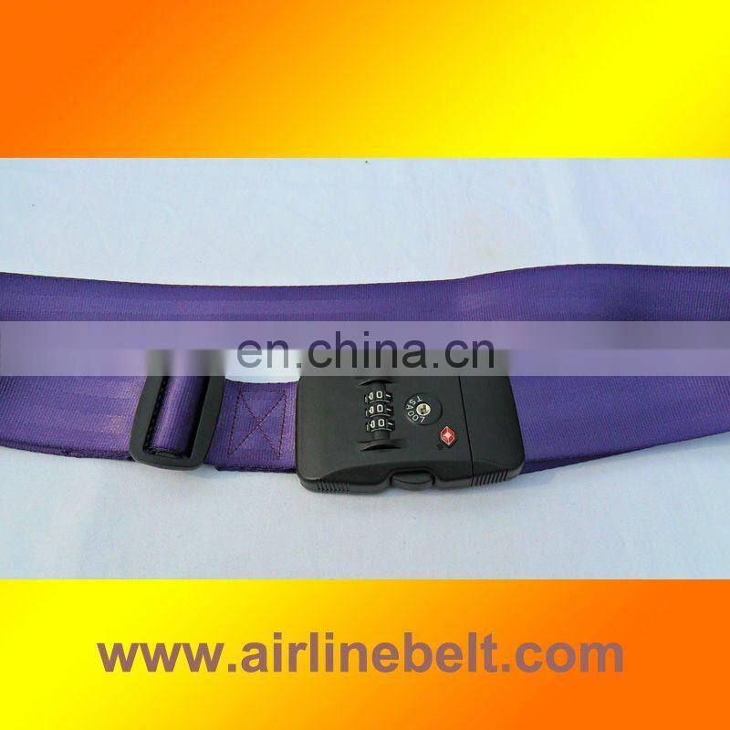 Airplane Seatbelt TSA luggage straps, luggage belt