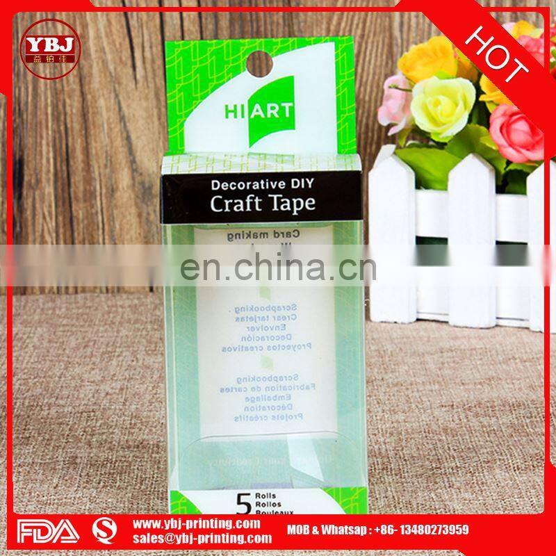 2017 new hot sale factory made pvc, pet, pp transparent gift box