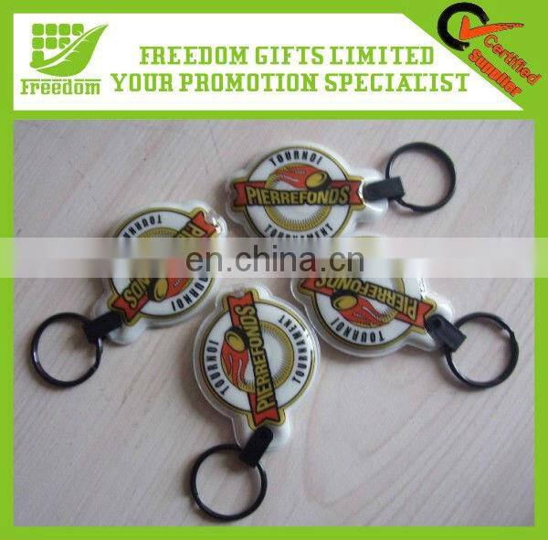 Logo Printed Mini Led Light Keychain