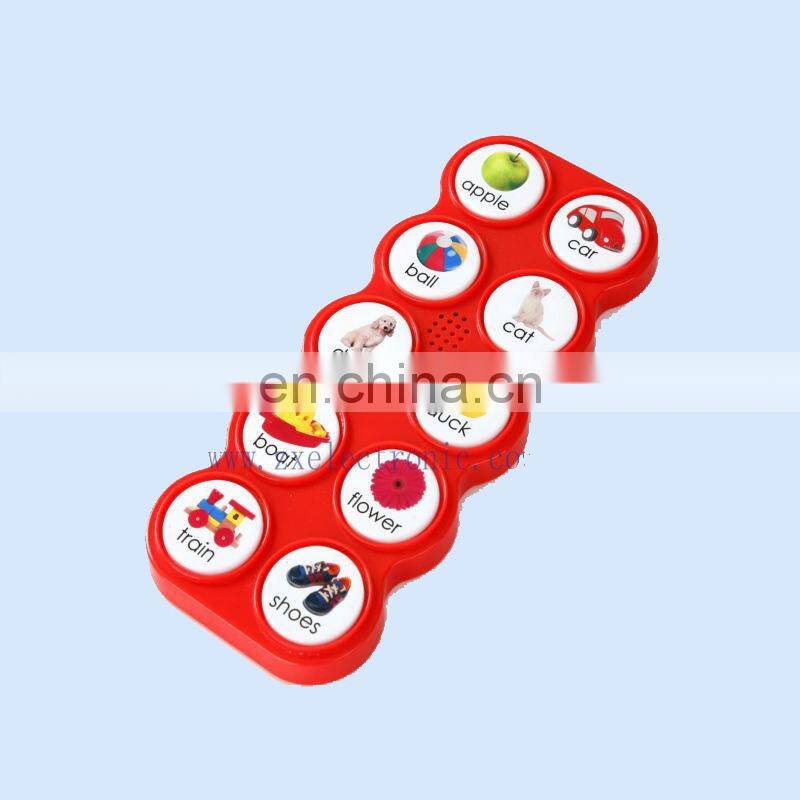 Nice looking sound module for book for kids learning