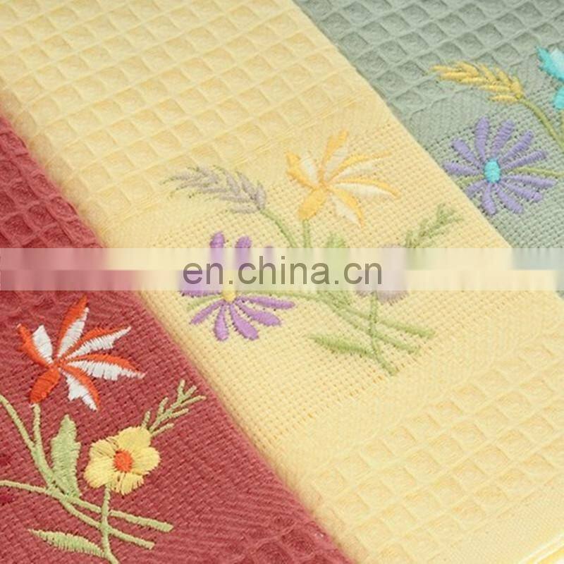 cotton yarn dyed jacquard kitchen towels Dezhou