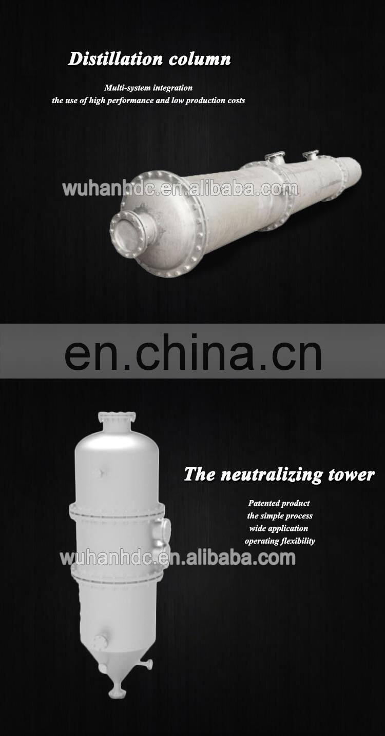 Industrial small glycerol processing plant and biodiesel production line