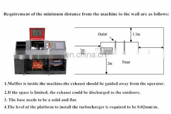 turbo core Full speed dynamic balancing testing machine