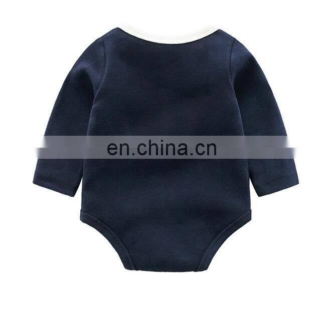 Multi Colors Warm Baby Rompers Unisex Long Sleeve Knitted Baby Jumpsuit