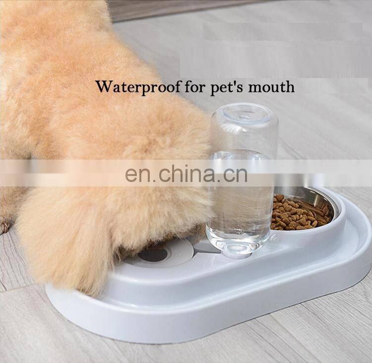Luxury Smart Auto Automatic Pet Dog Cat Food Water Dispenser Bottle Bowl Pet Feeder