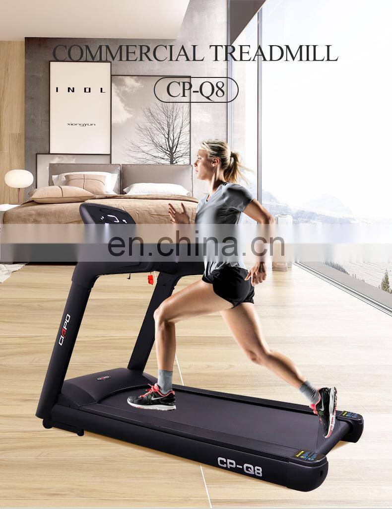 Manufacturer wholesales AC motor gym running machine life fitness treadmills best commercial treadmill with tv