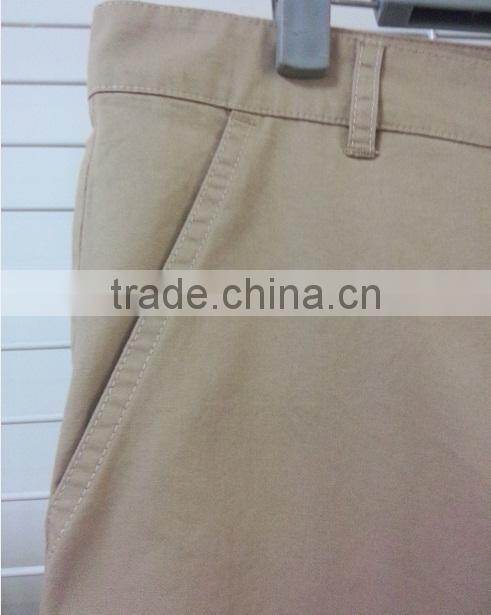 OEM men's cotton chino pants/high quality winter trousers for men