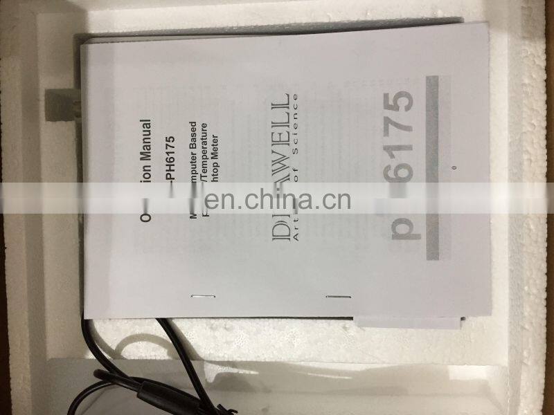 DW-PH6175 pH/mV/Ion/Temp Benchtop Meter/Halogen Moisture teller VisionPlus