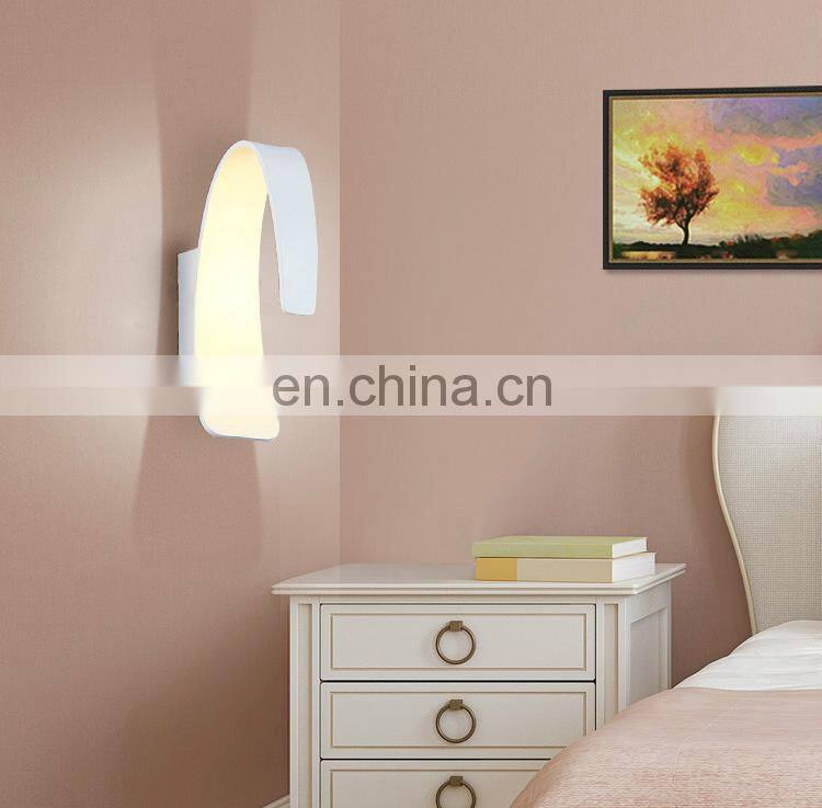 Creative Modern Minimalist Bedside LED Wall Lamps Aluminum Decorative Wall Lamp For Corridor Aisle Hotel