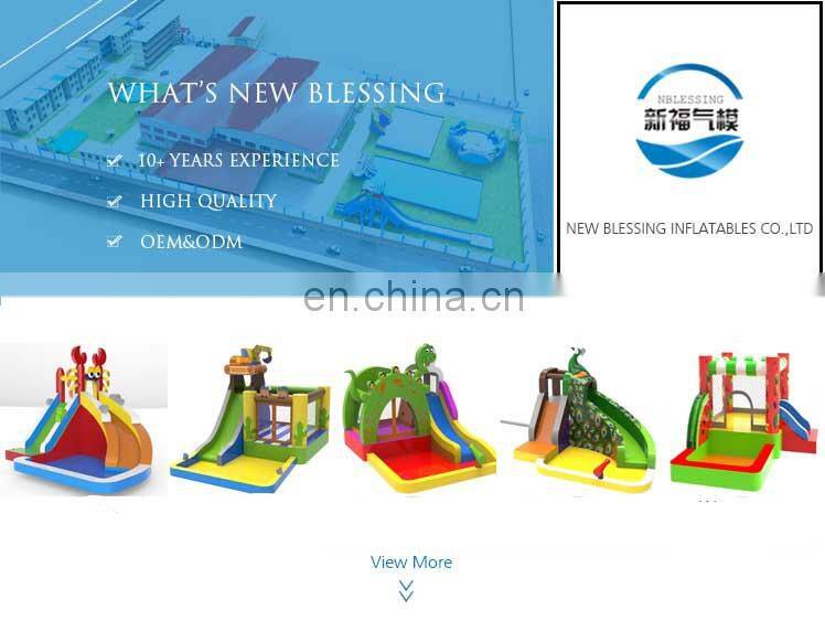 Inflatable Oxford Bouncer Castle Jumping Bouncing with Slide for Sale Custom Accessories Western Customized Logo Air 1Pcs Min