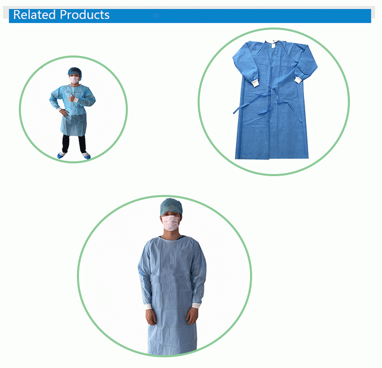Warehouse/ Factory Disposable Coveralls Non Woven Working Safety Coverall