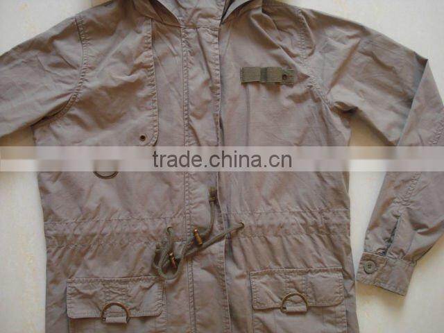 2012 new model's ladies' cotton washed jackets for spring season