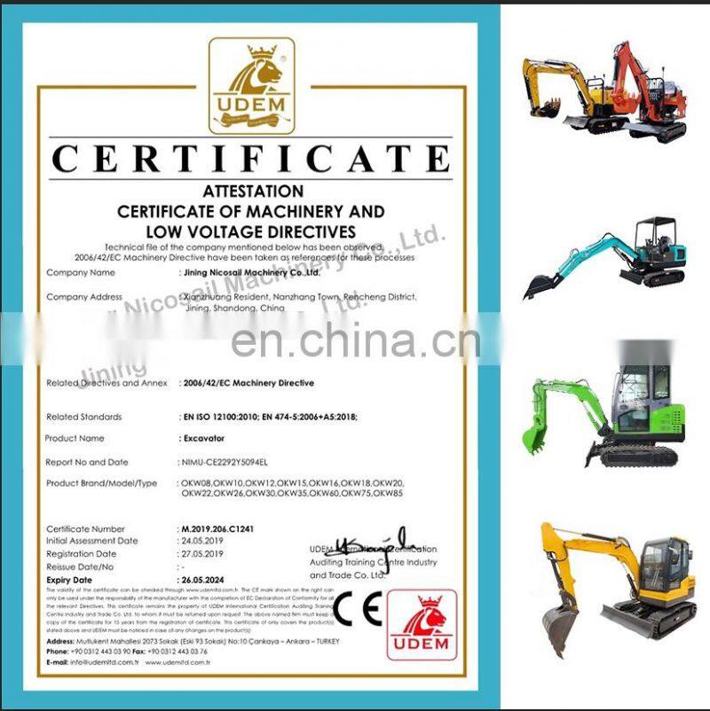 Mini Excavators 600 Kg