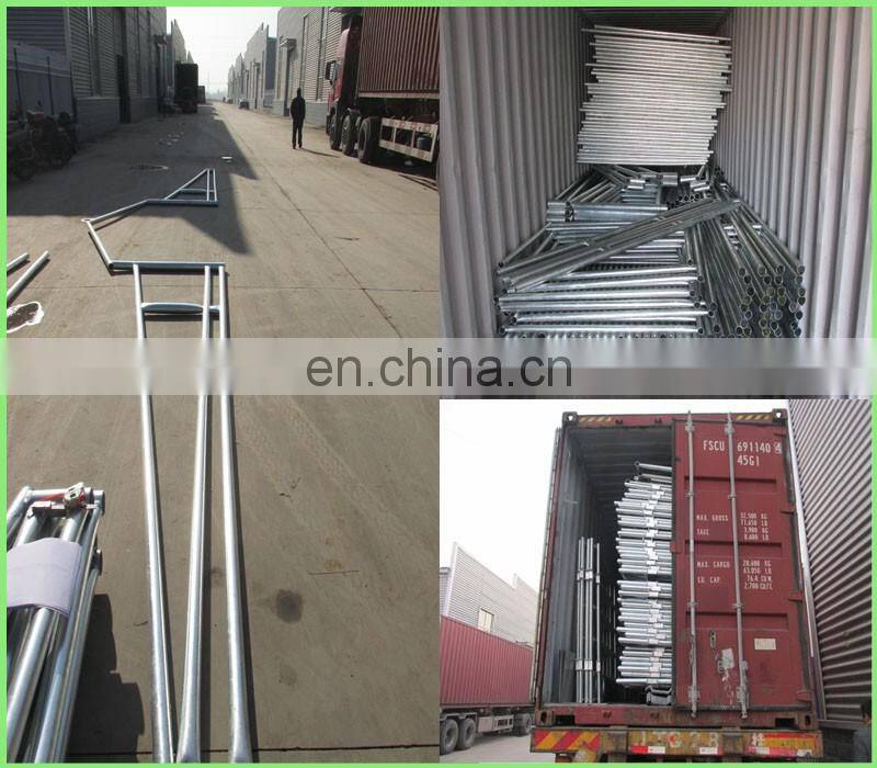 2020 new design hot dip galvanized cavallu recinto, fence per cavalli usati