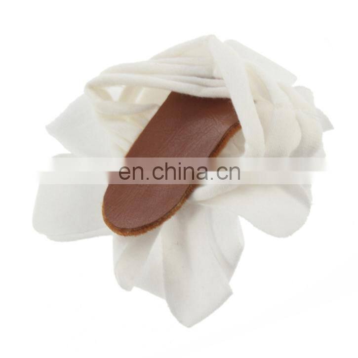 Wholesales Baby Shoes 2015 Flower Design Baby PreWalker Infant Baby Shoes Packaging Cotton Barefoot Sandals