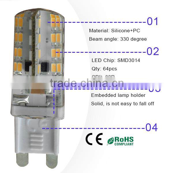 China manufacturer G9 LED light