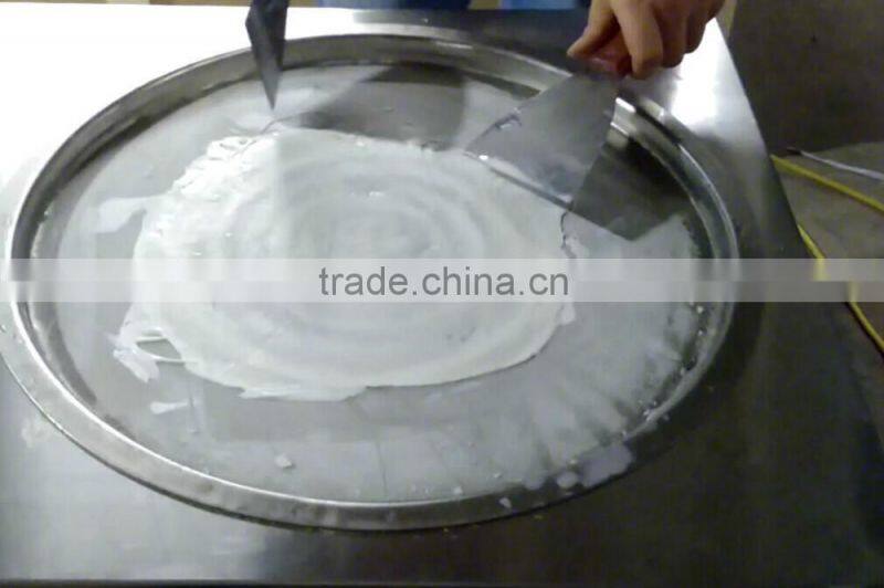 China Supply Newest Design Instant Ice Cream Roll Machine