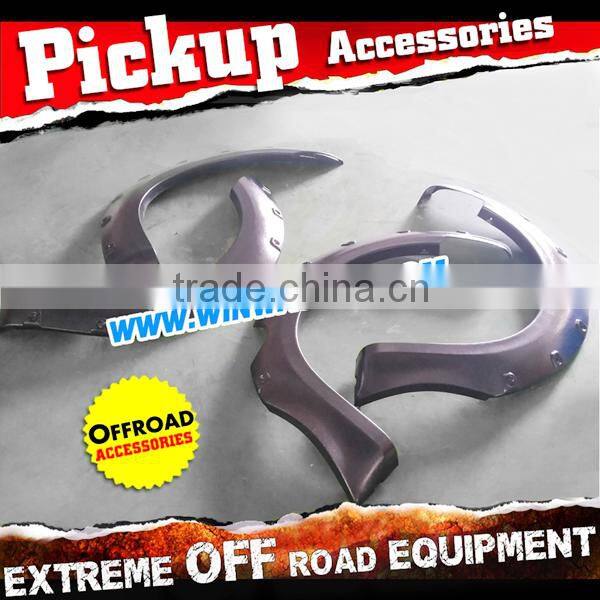 2012-2015 D-MAX DMAX MATT BLACK FENDER FLARE WIDE KITS