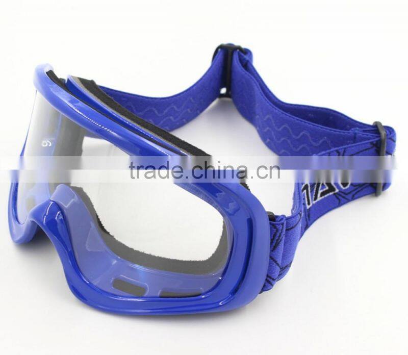 Latest design flexible TPU motocross competition off road goggles