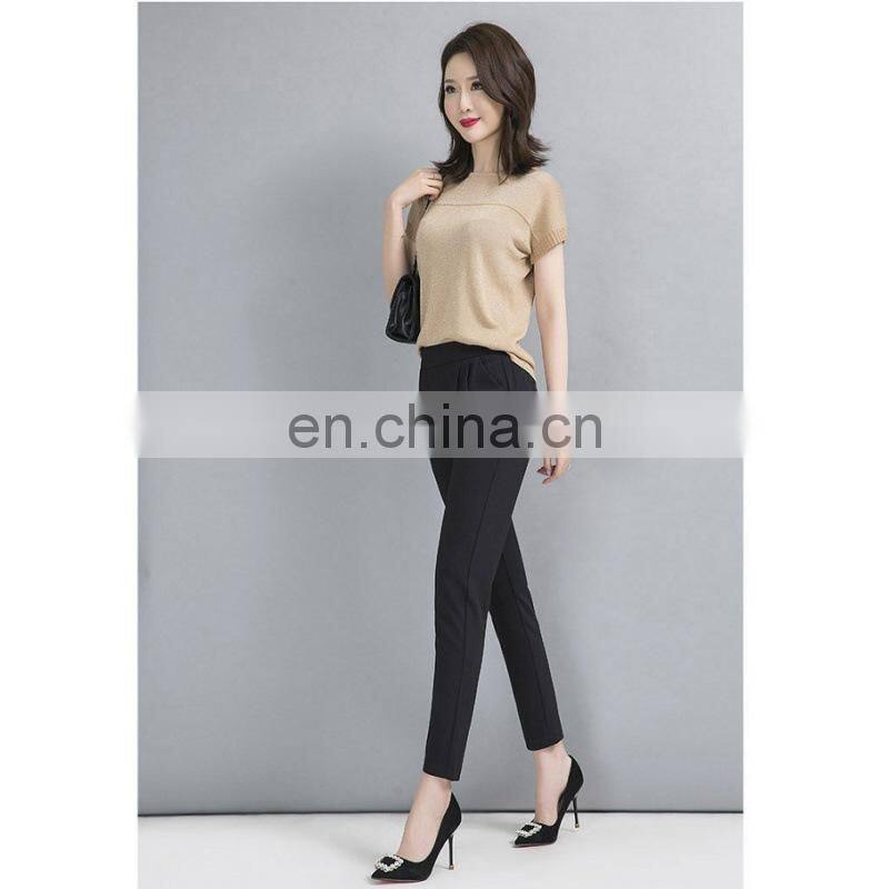 Manufacturer Wholesale Casual Sports Pants High Waist Casual Pants Large Size Customized LOGO Pencil Pants