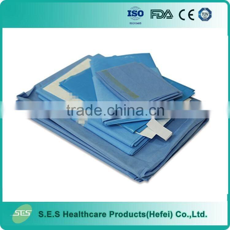 laparotomy surgical pack disposable surgical drapes pack
