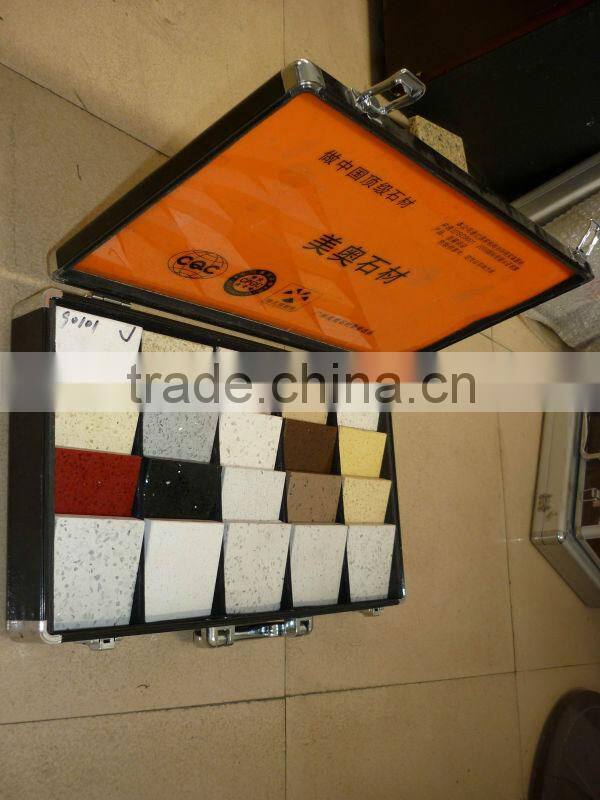 sell well stone display case with lock and key