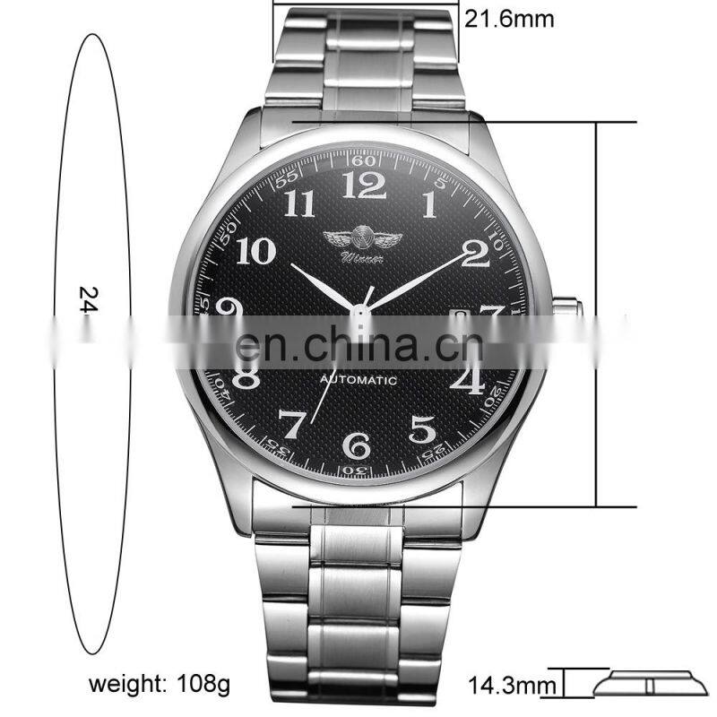 WINNER 458 Cheap Designer Men's Fashion Automatic Mechanical Stainless Steel Men Watches Online