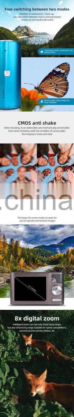 Gift children camera new 2021 Rechargeable 2.7inch 30mp Kids Mini hd Digital Camera