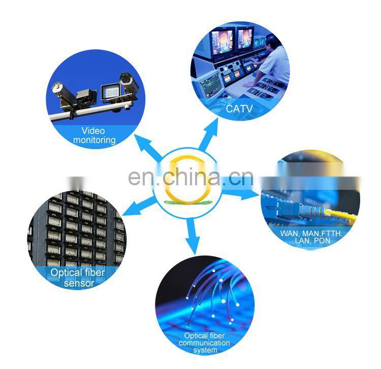 Rose Red Color Multimode Duplex Dual OM1 OM2 LC to LC 3m MM Optical patch cord