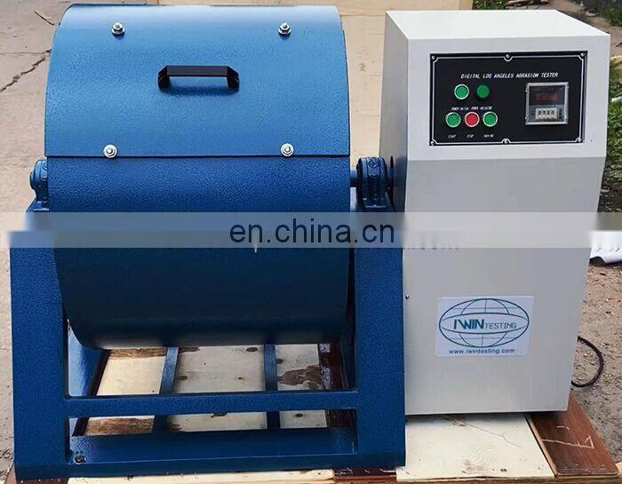 los angeles abrasion value test of aggregate