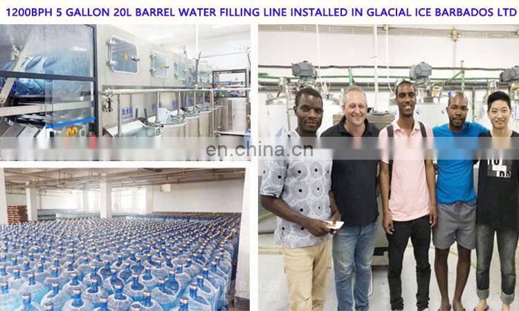 Automatic 5 gallon bottled water filling bottling machine line with water purification system