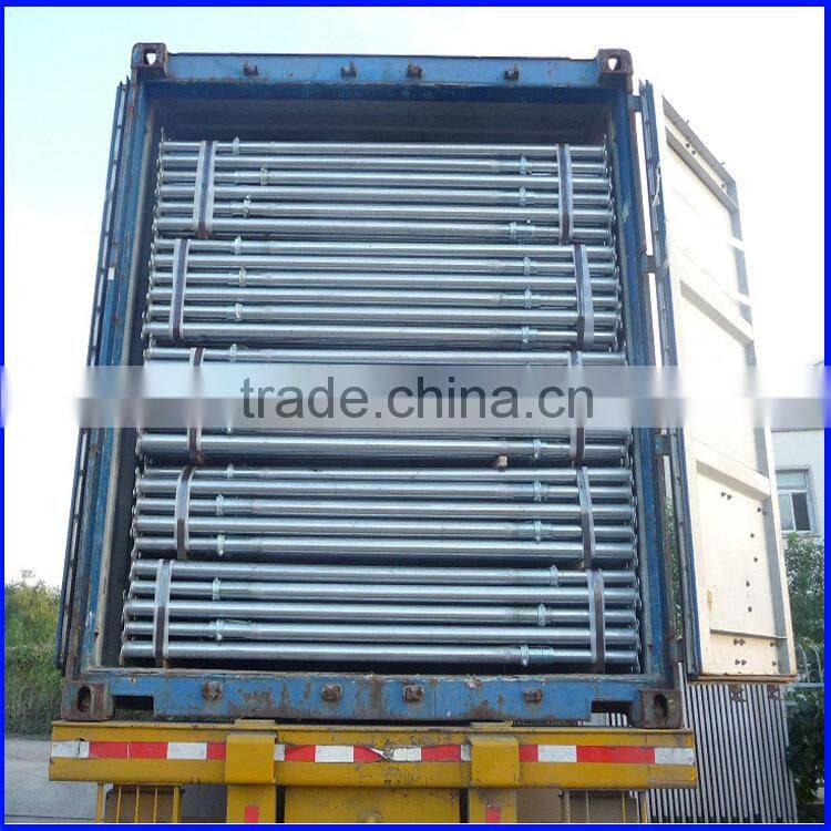 Powder coating steel shoring jack