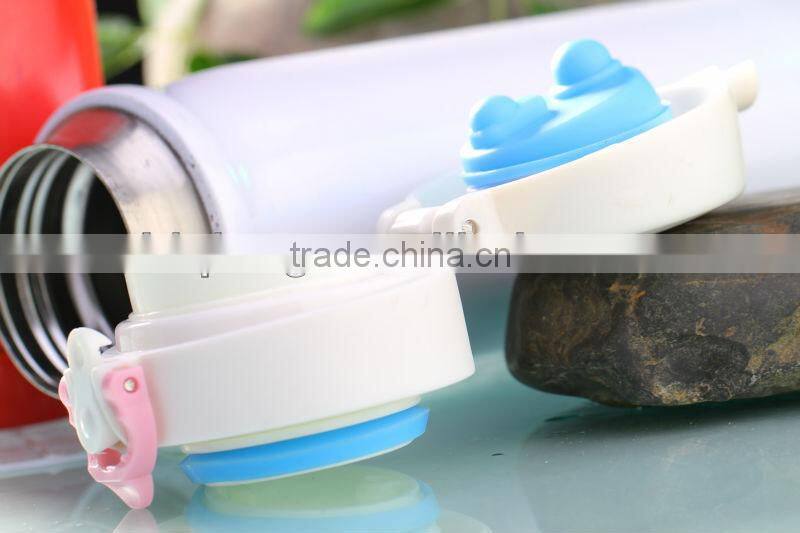 350ml stainless steel insulated vacuum thermo bottle with color finishing