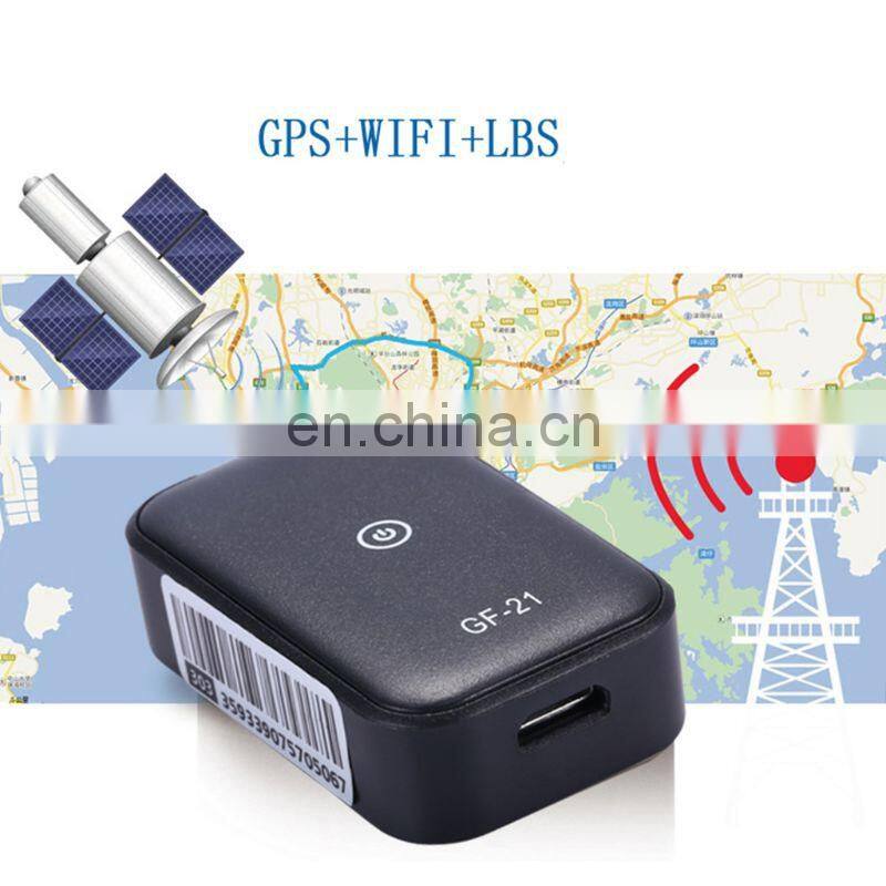 GF21 Wireless tracker for the elderly and children vehicle anti-theft remote GPS pet locator