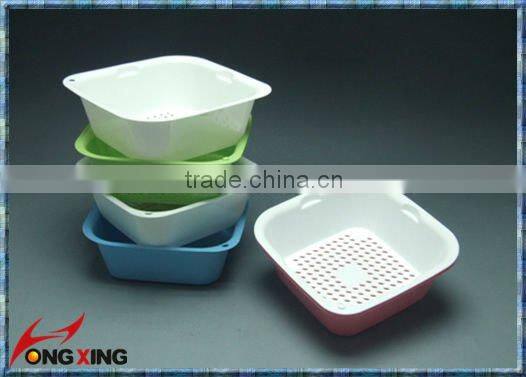Plastic sink colandar with tray