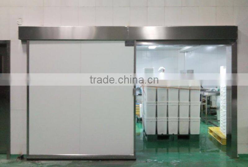 100mm sliding cold storage room door,Guangzhou cold room door,cold storage doors