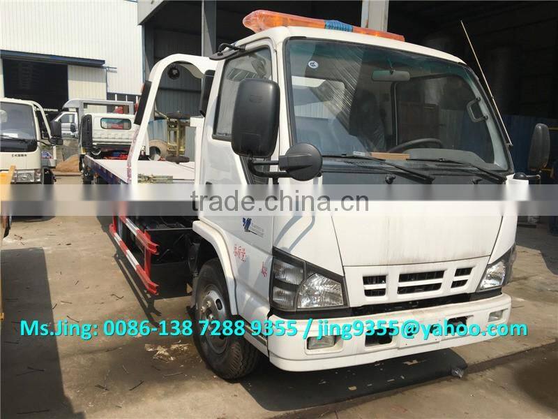 Good quality 3800 / 3815mm wheelbase flatbed tow truck platform 5600*2350 mm on sale in the South America