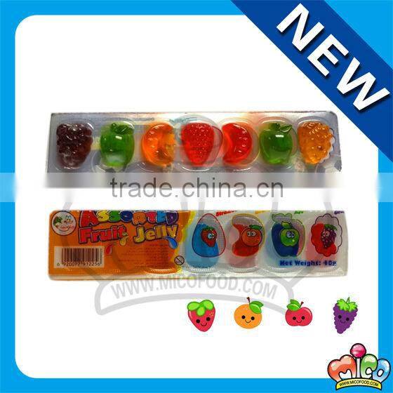 7 in 1 assorted mini fruit jelly
