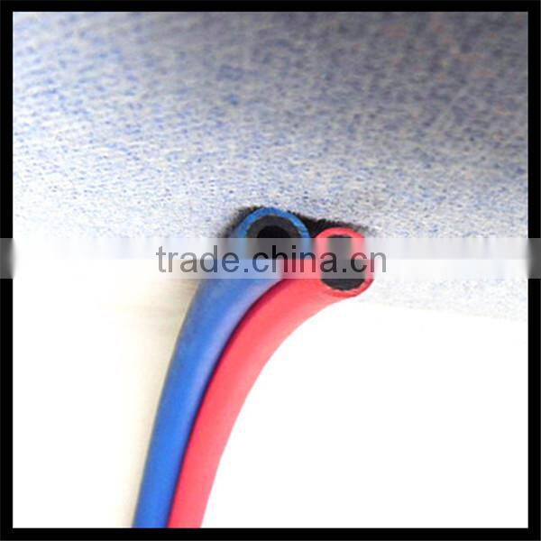 Grade R 8MM rubber twin Line welding hose for gas welding, cutting BS EN559