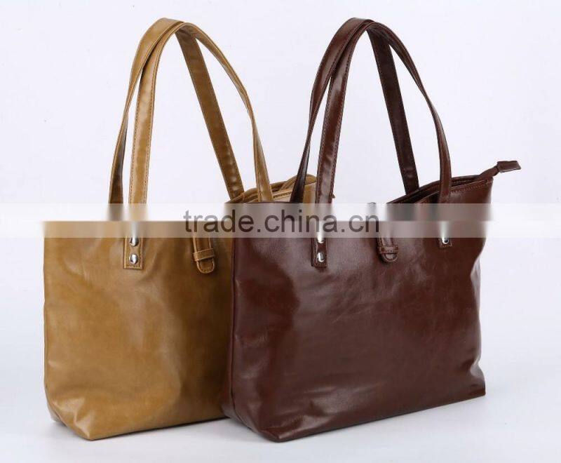 2015 Wholesale Good Quality Fashion Leather Ladies Handbags