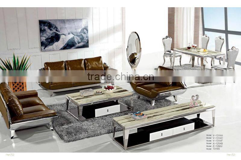 nice square marble stone coffee table