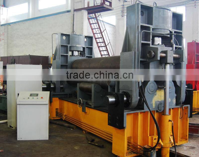 Hydraulic 3 roll hydraulic bending machine, 4-roller plate bending machine, 4 roller hydraulic rolling machine