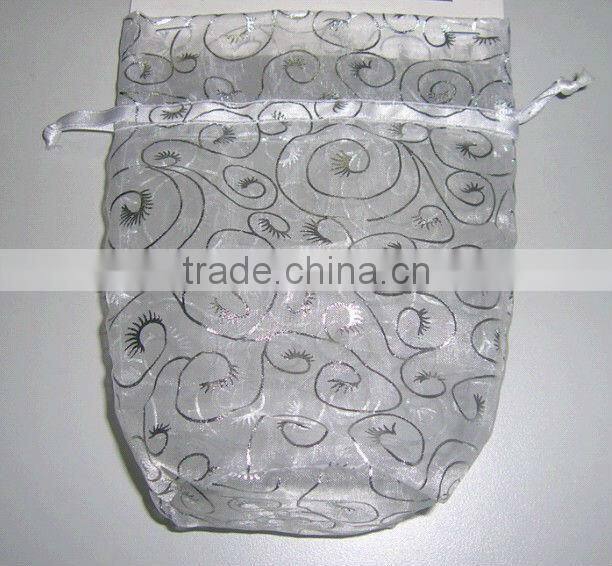 organza satin wine bags