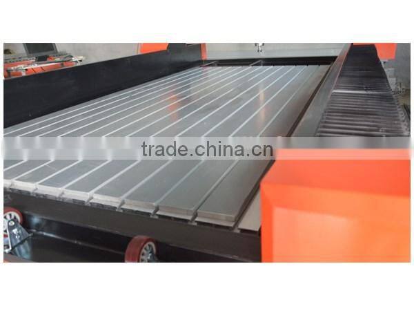 multi seperate heads stone carving cnc router with dust collector