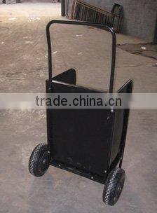 wood carrying cart