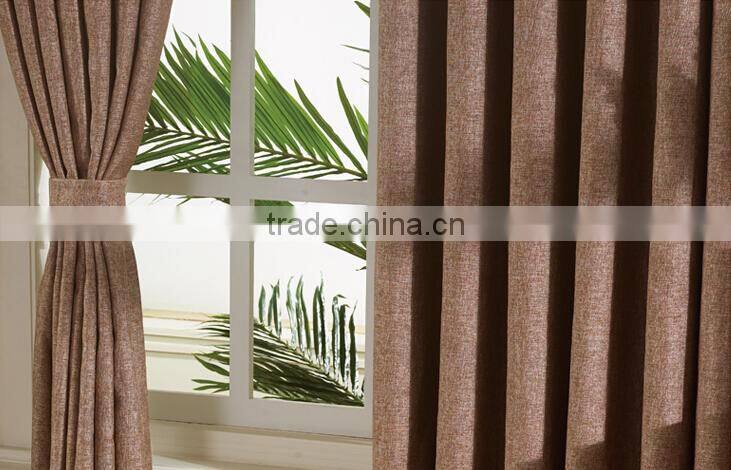 Guangzhou wholesale led window curtain fabric designs for living room office curtain