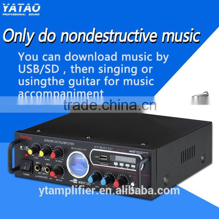 Sound amplifier manufacturer supply AV-340 car mp3 player